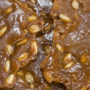 Red Chile Piñon Brittle 1 lb. Box